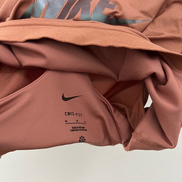 Nike Air Swoosh Copper Crop Top - Picture 2 of 6